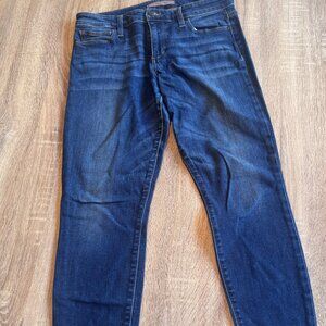Joe's Skinny Demin Jeans Raw Hem Size 28 Inseam 27